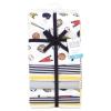 image:imageLittle Treasure Hudson Baby Cotton Poly Flannel Receiving Blankets Multipack Pink Cuteasaurus 30x30 inchesBlue Sports Fan