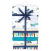 image:imageLittle Treasure Hudson Baby Cotton Poly Flannel Receiving Blankets Multipack Pink Cuteasaurus 30x30 inchesBlue Surfer Dude