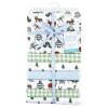 image:imageLittle Treasure Hudson Baby Cotton Poly Flannel Receiving Blankets Multipack Pink Cuteasaurus 30x30 inchesGreen Bugs