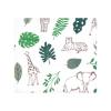 image:imageLittle Treasure Hudson Baby Cotton Poly Flannel Receiving Blankets Multipack Pink Cuteasaurus 30x30 inchesGreen Jungle
