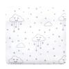 image:imageLittle Treasure Hudson Baby Cotton Poly Flannel Receiving Blankets Multipack Pink Cuteasaurus 30x30 inchesGrey Clouds