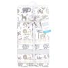image:imageLittle Treasure Hudson Baby Cotton Poly Flannel Receiving Blankets Multipack Pink Cuteasaurus 30x30 inchesGrey Neutral Safari