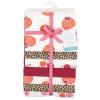 image:imageLittle Treasure Hudson Baby Cotton Poly Flannel Receiving Blankets Multipack Pink Cuteasaurus 30x30 inchesOrange Cutest Pumpkin
