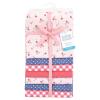 image:imageLittle Treasure Hudson Baby Cotton Poly Flannel Receiving Blankets Multipack Pink Cuteasaurus 30x30 inchesPink Cherry Sweet