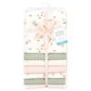 image:imageLittle Treasure Hudson Baby Cotton Poly Flannel Receiving Blankets Multipack Pink Cuteasaurus 30x30 inchesPink Dainty Florals