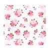 image:imageLittle Treasure Hudson Baby Cotton Poly Flannel Receiving Blankets Multipack Pink Cuteasaurus 30x30 inchesPink Garden