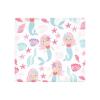 image:imageLittle Treasure Hudson Baby Cotton Poly Flannel Receiving Blankets Multipack Pink Cuteasaurus 30x30 inchesPink Mermaid