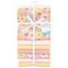 image:imageLittle Treasure Hudson Baby Cotton Poly Flannel Receiving Blankets Multipack Pink Cuteasaurus 30x30 inchesPink Peace Love Flowers