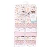 image:imageLittle Treasure Hudson Baby Cotton Poly Flannel Receiving Blankets Multipack Pink Cuteasaurus 30x30 inchesPink Pinecone