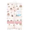 image:imageLittle Treasure Hudson Baby Cotton Poly Flannel Receiving Blankets Multipack Pink Cuteasaurus 30x30 inchesPink Sweet Bakery
