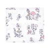 image:imageLittle Treasure Hudson Baby Cotton Poly Flannel Receiving Blankets Multipack Pink Cuteasaurus 30x30 inchesPurple Garden Fairies
