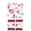 image:imageLittle Treasure Hudson Baby Cotton Poly Flannel Receiving Blankets Multipack Pink Cuteasaurus 30x30 inchesRed Sweet Roses