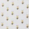 image:imageLittle Treasure Hudson Baby Cotton Poly Flannel Receiving Blankets Multipack Pink Cuteasaurus 30x30 inchesYellow Daisy Bee