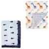Navy Whale/Blue Giraffe