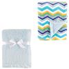 Powder Blue/Blue Chevron