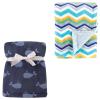 Whale/Blue Chevron