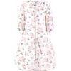 image:imageHudson Baby Infant Girls Long Sleeve Plush Faux Fur Sleeping Bag Wearable Blanket Neutral Pink Floral 1824 Months