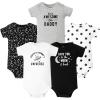 image:imageHudson Baby Unisex Baby Cotton Bodysuits 5PackMoon and Back Family