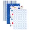 image:imageHudson Baby Unisex Baby Cotton Flannel Receiving Blankets Blue Baseball One SizeBlue Baseball