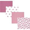 image:imageHudson Baby Unisex Baby Cotton Polyester Flannel Receiving Blankets 4PackWild Rose Floral