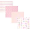 image:imageHudson Baby Unisex Baby Cotton Polyester Flannel Receiving BlanketsMulti Color Girl Elephant