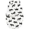 image:imageHudson Baby Unisex Baby Plush Faux Fur Swaddle WrapMoose