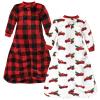 image:imageHudson Baby Unisex Baby Plush LongSleeve Sleeping Bag Sack Wearable Blanket Christmas Tree Truck 09 MonthsChristmas Tree Truck