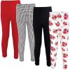image:imageHudson Baby Unisex Cotton Pants and LeggingsRed Rose