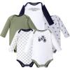 image:imageHudson Baby babyboys Cotton Longsleeve Bodysuits 5packDirt Bike