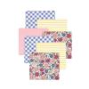 Pink Blue Pretty Florals