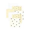 image:imageLittle Treasure Hudson Baby Cotton Poly Flannel Receiving Blankets Multipack Pink Cuteasaurus 30x30 inchesYellow Honey Bee
