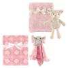 image:imagePlush Blanket 2Pack with Plush Toy amp Security BlanketGirl LambGirl Elephant