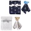 image:imagePlush Blanket 2Pack with Security Blanket 2PackUnisex BearWhale
