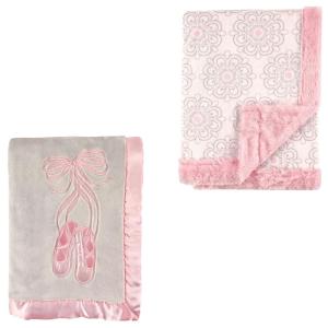 image:image2Pack Plush BlanketBalletFloral