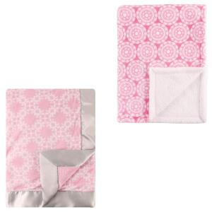 image:image2Pack Plush BlanketDamaskMedallion