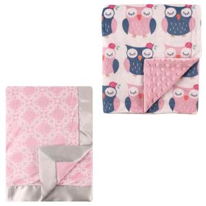 image:image2Pack Plush BlanketDamaskOwls