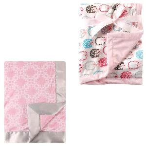 image:image2Pack Plush BlanketDamaskPink Sheep