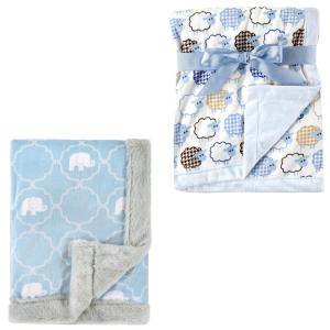 image:image2Pack Plush BlanketElephantBlue Sheep