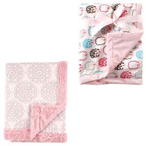 image:image2Pack Plush BlanketFloralPink Sheep