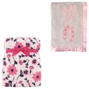 image:image2Pack Plush BlanketModern FloralBallet