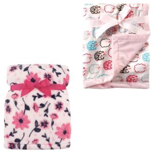 image:image2Pack Plush BlanketModern FloralPink Sheep