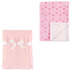 image:image2Pack Plush BlanketPinkMedallion