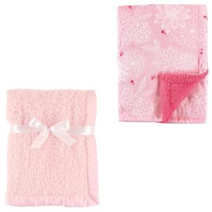 image:image2Pack Plush BlanketPinkPink Floral