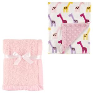 image:image2Pack Plush BlanketPinkPink Giraffe