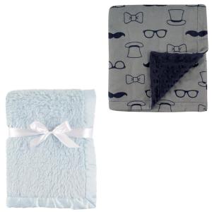 image:image2Pack Plush BlanketPowder BlueGentleman
