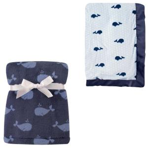 image:image2Pack Plush BlanketWhaleNavy Whale