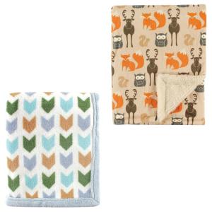 image:image2Pk Plush BlanketBlue ArrowForest