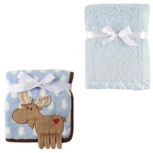 image:image2Pk Plush BlanketBlue MoosePowder Blue