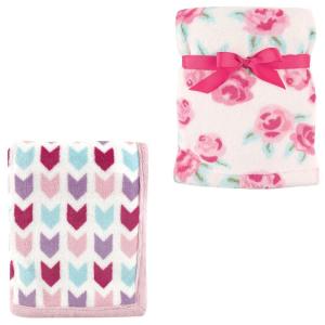 image:image2Pk Plush BlanketPink ArrowsRose