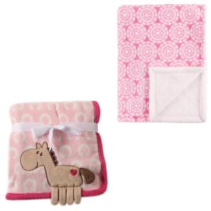 image:image2Pk Plush BlanketPink PonyMedallion
